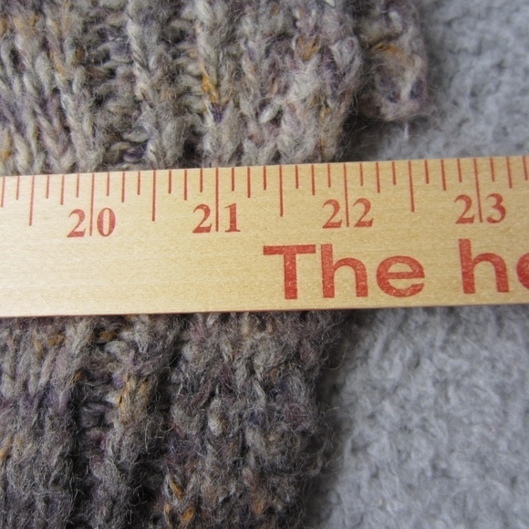 Talbots Cardigan Open Front Womens M Wool Mohair Blend Ombré Knit Italy Made - Picture 11 of 13